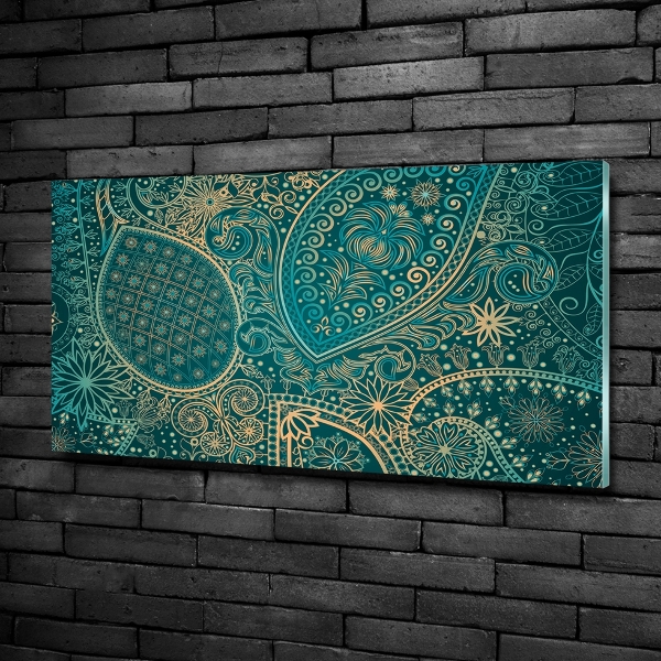 Tablou din Sticlă fundal ornamente