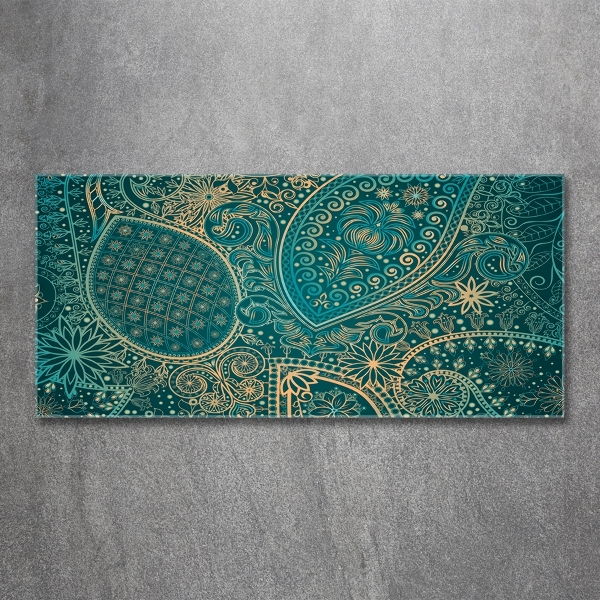 Tablou din Sticlă fundal ornamente