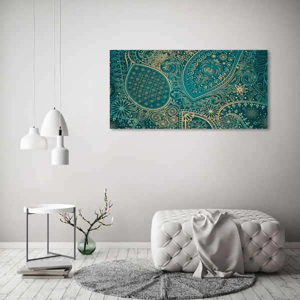 Tablou din Sticlă fundal ornamente