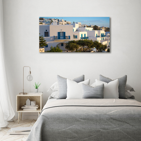 Fotografie imprimată pe sticlă Mykonos Grecia