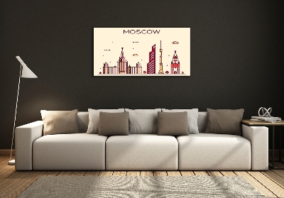 Imagine de sticlă clădiri din Moscova
