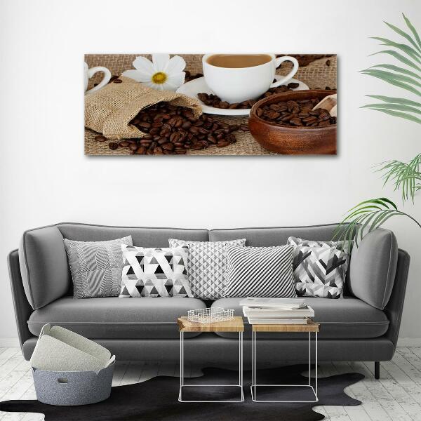 Tablou din Sticlă Cafea cu lapte