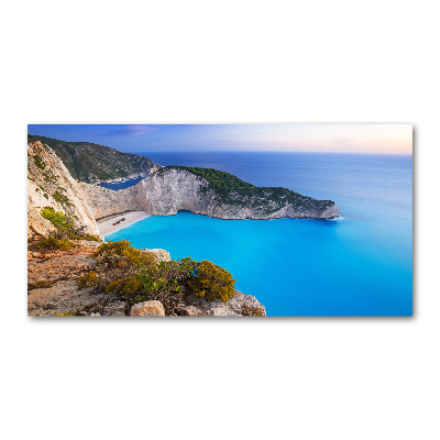 Tablou pe pe sticlă Zakynthos Grecia