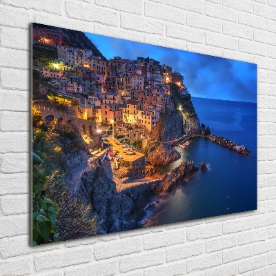 Tablou sticlă Manarola Italia