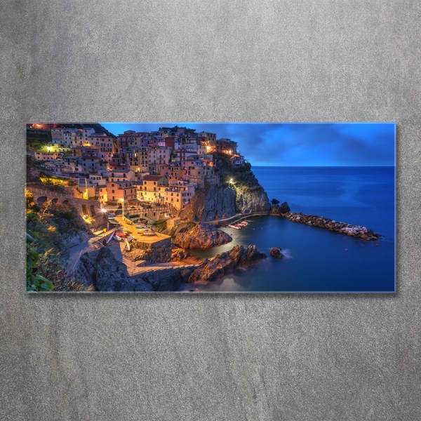 Tablou sticlă Manarola Italia