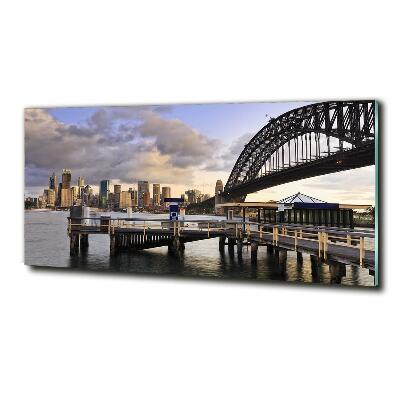 Tablou Printat Pe Sticlă Podul din Sydney