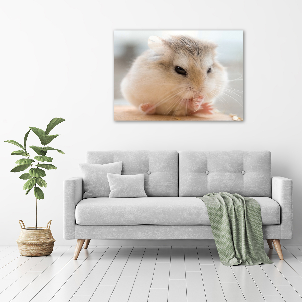 Tablou sticlă Hamster