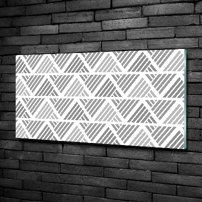 Fotografie imprimată pe sticlă fundal geometrică