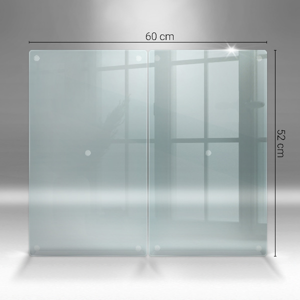 Placa din sticla protectie perete bucatarie transparent