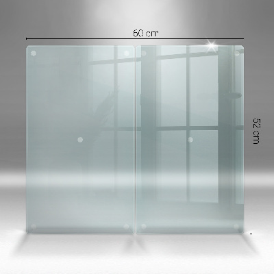 Placa din sticla protectie perete bucatarie transparent