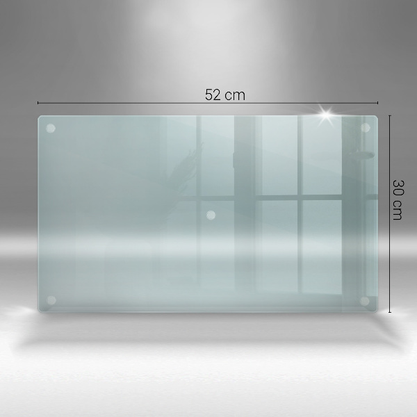 Placă sticla protectie aragaz transparent