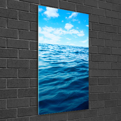 Fotografie imprimată pe sticlă apa de mare