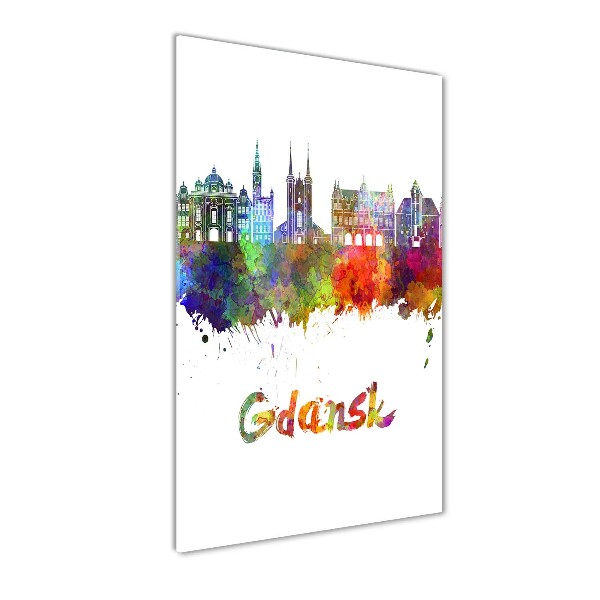 Tablou pe pe sticlă culoare Gdańsk