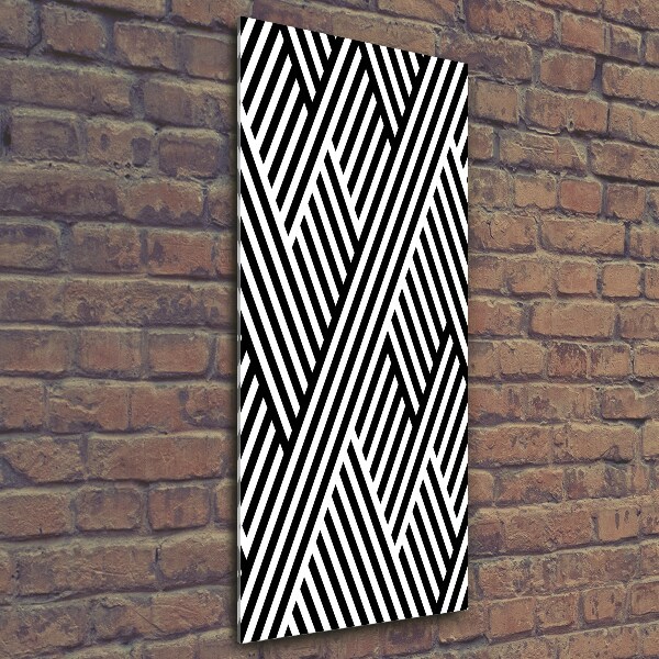 Tablou pe pe sticlă fundal geometrică