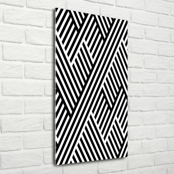 Tablou pe pe sticlă fundal geometrică