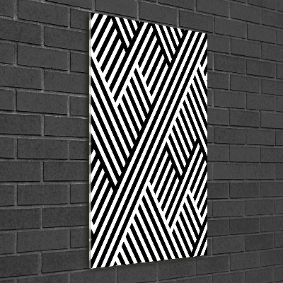 Tablou pe pe sticlă fundal geometrică