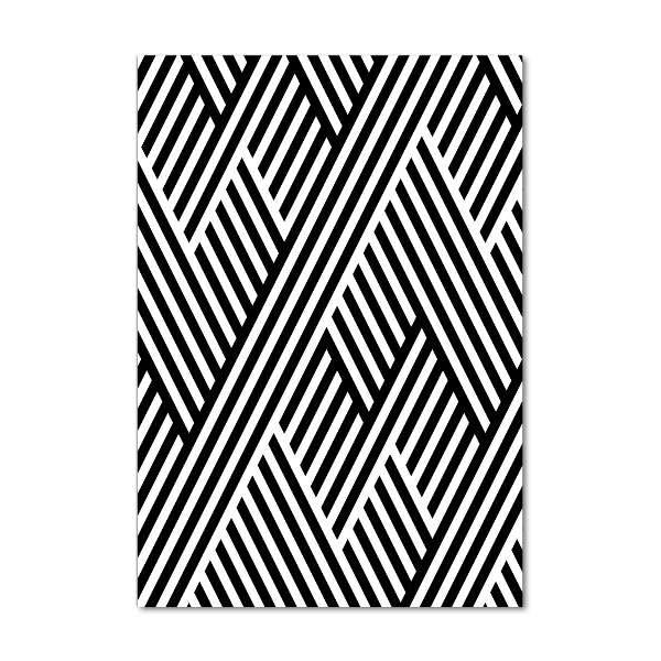 Tablou pe pe sticlă fundal geometrică