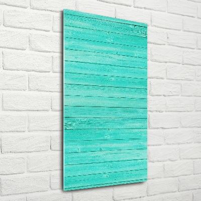 Tablou sticlă bord verde