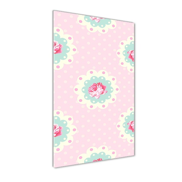 Fotografie imprimată pe sticlă Trandafiri