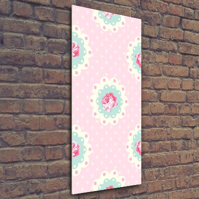 Fotografie imprimată pe sticlă Trandafiri