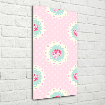 Fotografie imprimată pe sticlă Trandafiri