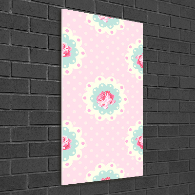 Fotografie imprimată pe sticlă Trandafiri