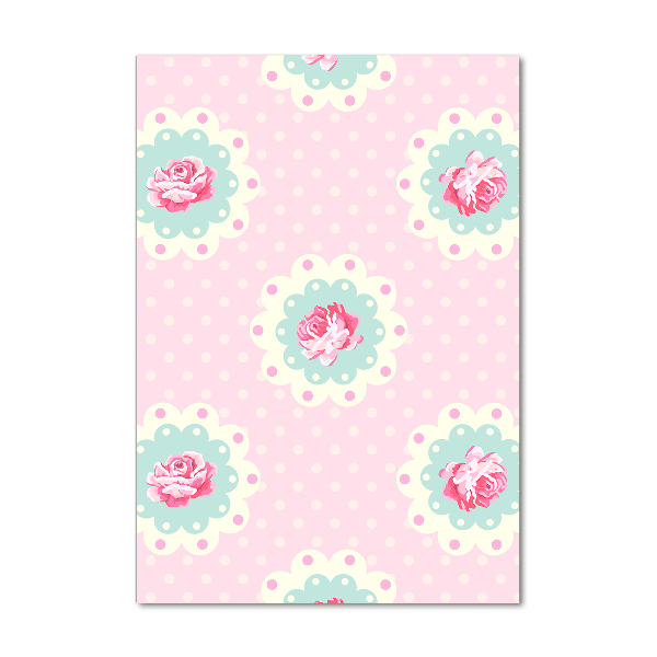 Fotografie imprimată pe sticlă Trandafiri