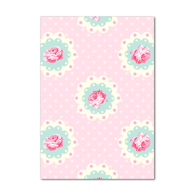 Fotografie imprimată pe sticlă Trandafiri