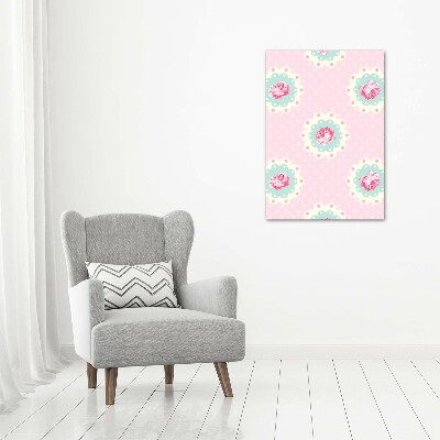 Fotografie imprimată pe sticlă Trandafiri