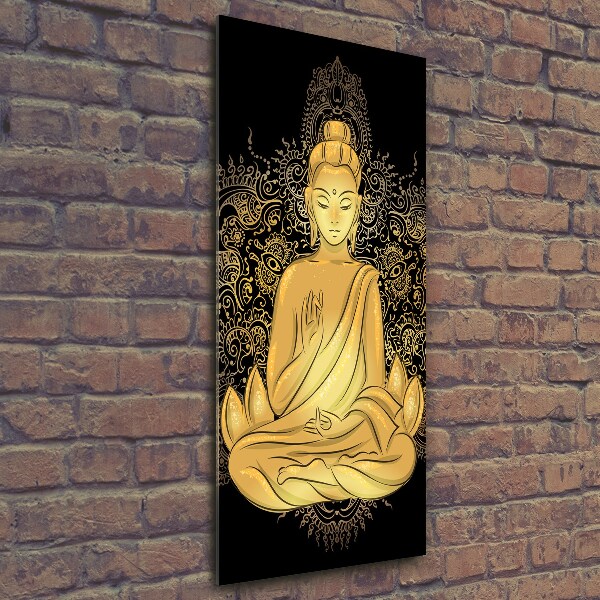 Tablou pe pe sticlă Buddha Mandala