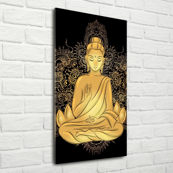 Tablou pe pe sticlă Buddha Mandala