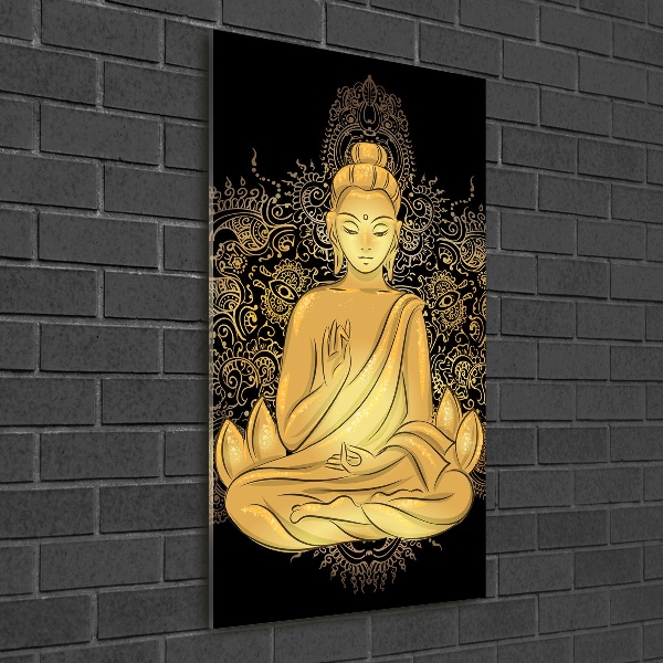 Tablou pe pe sticlă Buddha Mandala