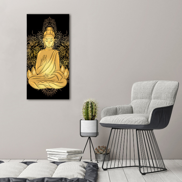 Tablou pe pe sticlă Buddha Mandala