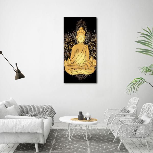 Tablou pe pe sticlă Buddha Mandala