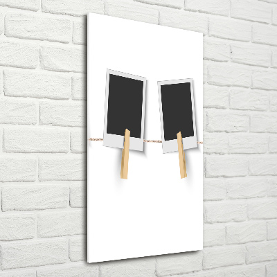 Tablou pe pe sticlă rame foto