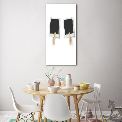 Tablou pe pe sticlă rame foto