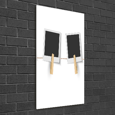 Tablou pe pe sticlă rame foto