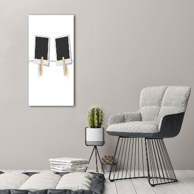 Tablou pe pe sticlă rame foto