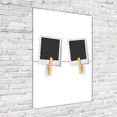 Tablou pe pe sticlă rame foto