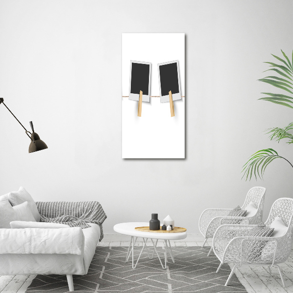 Tablou pe pe sticlă rame foto