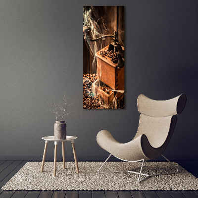 Fotografie imprimată pe sticlă Boabe de cafea