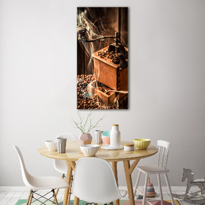 Fotografie imprimată pe sticlă Boabe de cafea