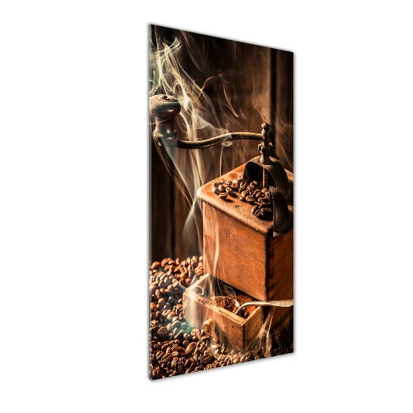 Fotografie imprimată pe sticlă Boabe de cafea