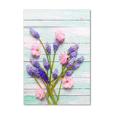 Tablou Printat Pe Sticlă Muscari