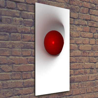 Fotografie imprimată pe sticlă Abstracție mingii