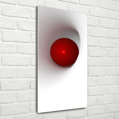 Fotografie imprimată pe sticlă Abstracție mingii