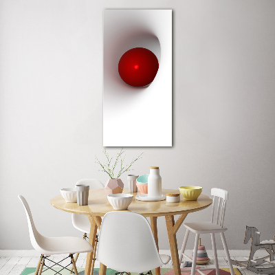 Fotografie imprimată pe sticlă Abstracție mingii