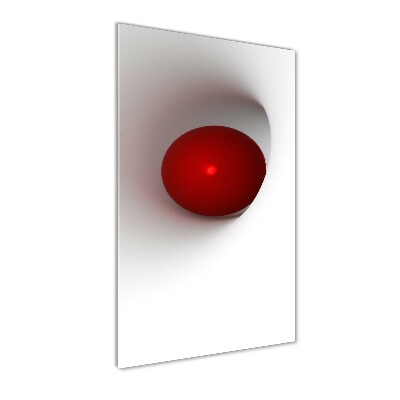 Fotografie imprimată pe sticlă Abstracție mingii