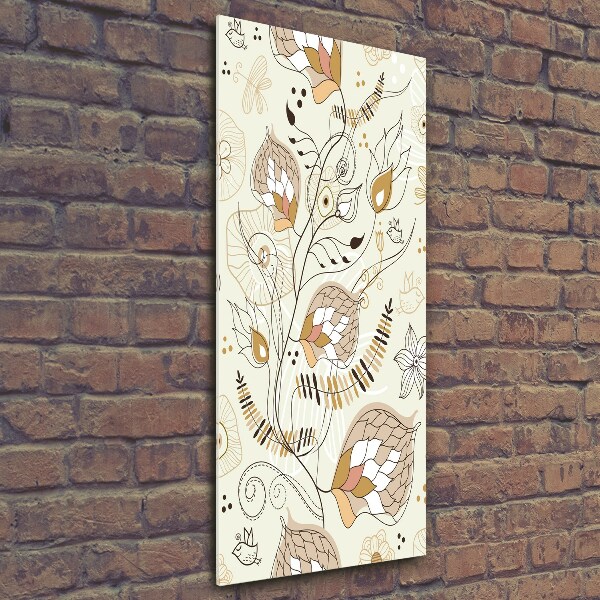 Tablou din Sticlă ornamente