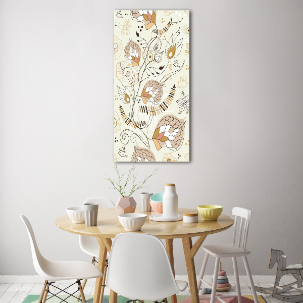 Tablou din Sticlă ornamente